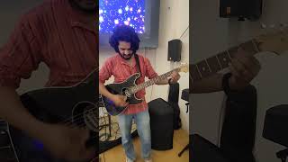 Aaromale Vinnaithandi Varuvaya Guitar Live Intro guitarist vinnaithaandivaruvaya tamil [upl. by Mauralia]