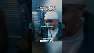 proof makes Eminem freestyle off the top rap shady eminem hiphop music slimshady music [upl. by Orel237]