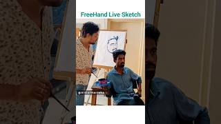 Live Painting Practice Mode artistharrsha painting trending viral youtubeshorts [upl. by Enilec980]