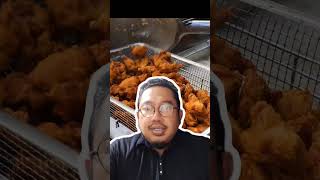 Korean spicy chicken halal atau haram korean halal streetfood halalfood spicy [upl. by Yleek]