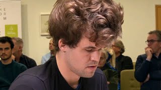 Magnus Carlsen World Hair Champion [upl. by Norvan]