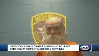 River Dave again ordered to leave property or face fines [upl. by Hapte]