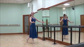 Royal Academy of Dance  Grade 6  Barre Full [upl. by Lesab]