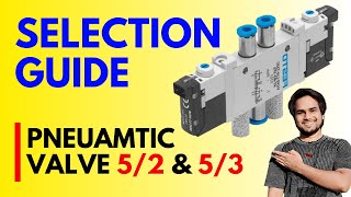 How to Select Pneumatic Solenoid valve  52 Double acting Solenoid valve animation [upl. by Azmuh1]