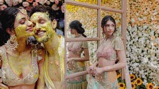 Our Italian Themed HALDI Ceremony [upl. by Annaeed]