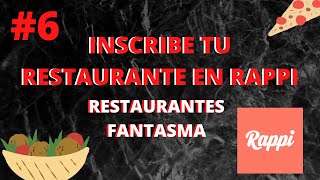 🛑👍🧡¿CÓMO INSCRIBIR MI RESTAURANTE EN RAPPI 🛑👍🧡 RAPPI ALIADO CHEF MODE MEDIA GASTRONOMIA [upl. by Eelarol]