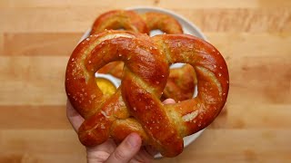 Homemade Soft Pretzels [upl. by Hen504]