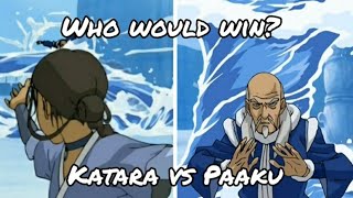 Avatar  Katara vs Pakku  Who would win  Avatar The Last Airbender [upl. by Clotilde929]