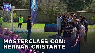 ¡MasterClass con Hernán Cristante 😎El ex arquero argentino aconsejó a todos los debutantes ⚽🔝 [upl. by Yllod]