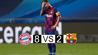 Bayern Munich vs Barcelona  82  extended highlights and Goals  UCL 201920 [upl. by Neibart]