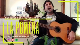 LA POMEÑA MERCEDES SOSA cover zamba guitarra por Juan Pablo Guillen [upl. by Somerville]