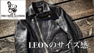 FINE CREEK LEATHERS【LEON】のサイズ感 [upl. by Eveneg]