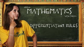 Différentiation rules  MATHEMATICS 👩‍🎓 [upl. by Gnouhc]