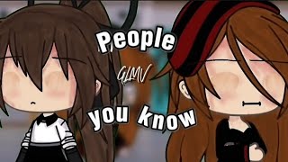 💔🖤People You Know GLMV PurpleDevil  Gacha life💔🖤 [upl. by Prentiss108]