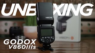 Unboxing Godox V860 III s Indonesia [upl. by Mauve]