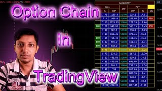 Option Chain In TradingView  StockDataAnalysis [upl. by Nolyk]