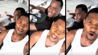 Diddy Dances on Usher In His Mansion Creepy [upl. by Dyan193]