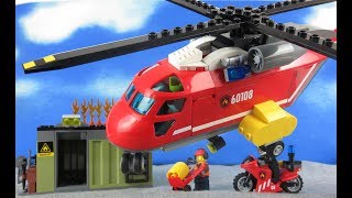 LEGO City Film po polsku o straży pożarnej  straż pożarna helikopter strażacki [upl. by Shanks]