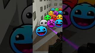 Gmod Geometry Dash Nextbot Chase garrydmod shorts [upl. by Rodavlas374]