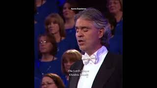 The Lords Prayer by Andrea Bocelli hymnsexperience thelordsprayer andreabocelli [upl. by Jarrell]