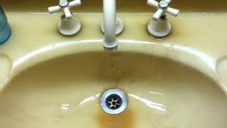 How to Get Your Sink to Drain Away Faster  How to Clean an SBend Under the Sink  DIY  Tutorial [upl. by Angelle]