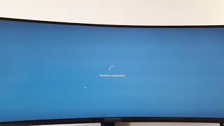 Samsung lc49rg90ssuxen  massive flickering [upl. by Nudnarb]