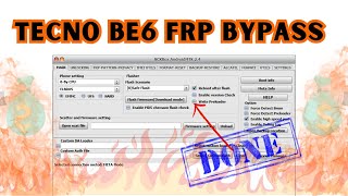 TECNO BE6 FRP BYPASS WITH CM2 [upl. by Kcam]