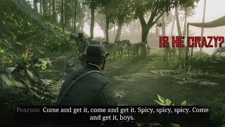 Mr Pearsons Funniest quotFood is Readyquot Lines  RDR2 [upl. by Sirroned]