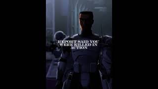 Rex meets wolffe for the first time since the clone wars starwars badbatchseason3 ytshorts [upl. by Odlanier]