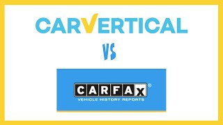 Carvertical vs Carfax  check car history [upl. by Matthaeus]