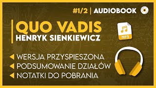 🔊 Quo Vadis  Henryk Sienkiewicz 12 🎧 AUDIOBOOK Z OPRACOWANIEM  notatki 📝  Szkoła Podstawowa [upl. by Sophi]