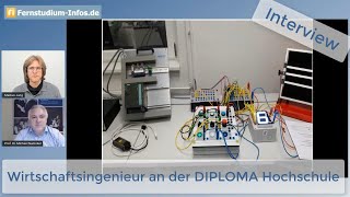 Interview zum Fernstudium Wirtschaftsingenieurwesen an der DIPLOMA Hochschule [upl. by Narol]