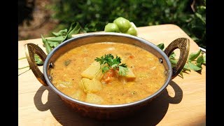 Instant Chow chow sambar  seema vankayaChayote sambar [upl. by Nuahsor654]