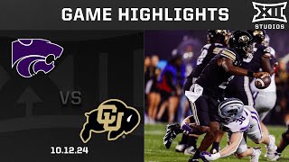 Kansas State vs Colorado Highlights  2024 Big 12 Football [upl. by Batista737]