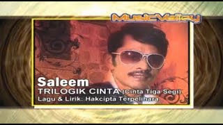 Saleem  Trilogik Cinta  Karaoke MinusOne Widescreen 1080p HD [upl. by Maximilien]