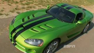 ESPN quotDrivequot TV series  2008 Viper test with Z06 1970 Challenger  car expert C Van Tune [upl. by Etnaud135]