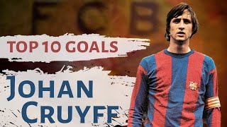 Johan Cruyff  Top 10 goals  The Flying Dutchman [upl. by Boleslaw]