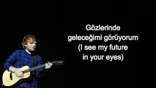 Ed Sheeran  Perfect Lyrics Türkçe Çeviri [upl. by Etna]