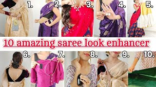 Saree Problem FixerREVEALING 10 SAREE LOOK ENHANCERYOU NEED TO KNOWWEDDINGFESTIVAL SPECIAL [upl. by Reffotsirhc]