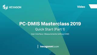 PCDMIS Masterclass webinar [upl. by Uella4]