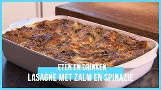 Hoe maak je lasagne met zalm en spinazie [upl. by Elleret]