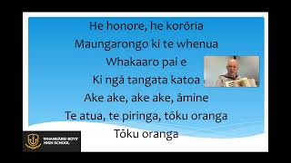 He Honore  he himene rongonui [upl. by Fatsug740]