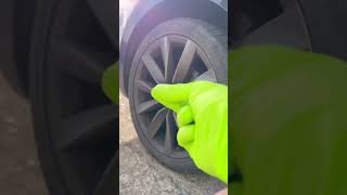 Car wheels cleaning satisfying before and after Mobile Car Valeting Kinsale [upl. by Boothman161]