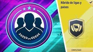 SBC HIBRIDO DE LIGAS Y PAISES  DESAFIO CREACION DE PLANTILLA  CAM7 [upl. by Reggi]