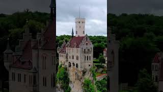 Lichtenstein castle  shining stone Württemberg Germany Catholic shorts viral [upl. by Akinod]