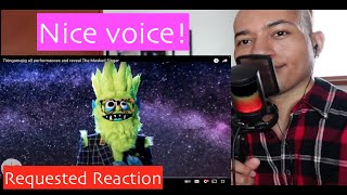 The Masked Singer  Thingamajig all performances and reveal  reaction  SEKSHI V [upl. by Rick358]