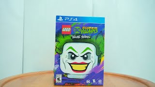 Unboxing Lego DC Super Villains Deluxe Edition PS4 [upl. by Astred646]