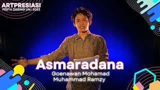 Asmaradana Goenawan Mohamad  Muhammad Ramzy  Artpresiasi [upl. by Jaime]