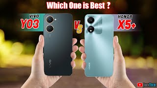 🔥 Duel High Tech Vivo Y03 Vs Honor X5 Off in a Smartphone Showdown [upl. by Ynatsed]