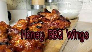 Honey BBQ Chicken Wings  Game Day Wings [upl. by Gipson702]